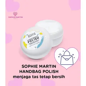 Pembersih Tas Handbag Polish Sophie Martin Paris Terbaru 2024 Shines and Protects Clean All Stain From Your Handbag Gratis Ongkir COD Dzakatoshop