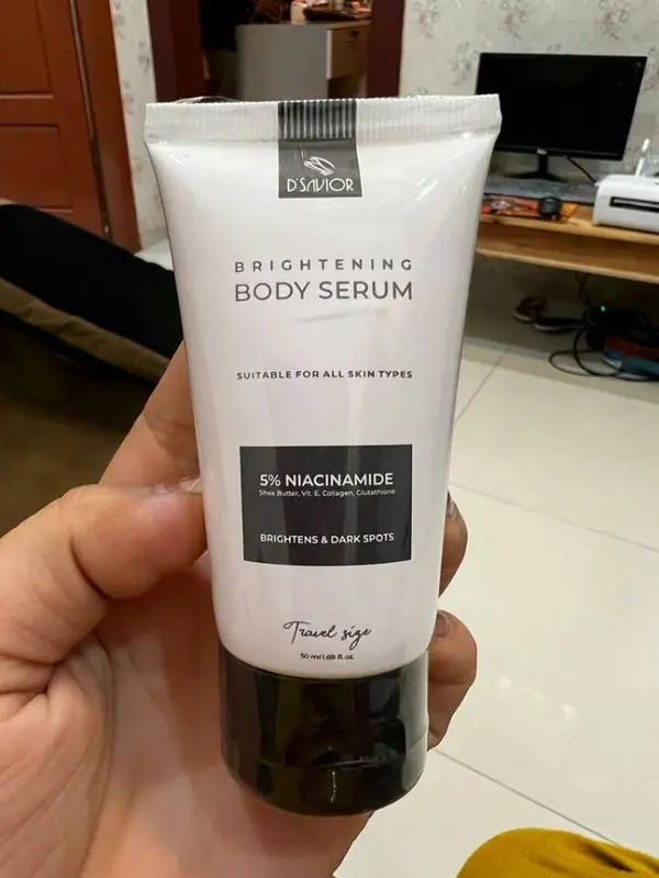 NEW D'SAVIOR MINI BODY SERUM  BRIGHTENING FOR ALL SKIN TYPE DSAVIOR 50 ml-D'SAVIOR TRAVEL SIZE 5