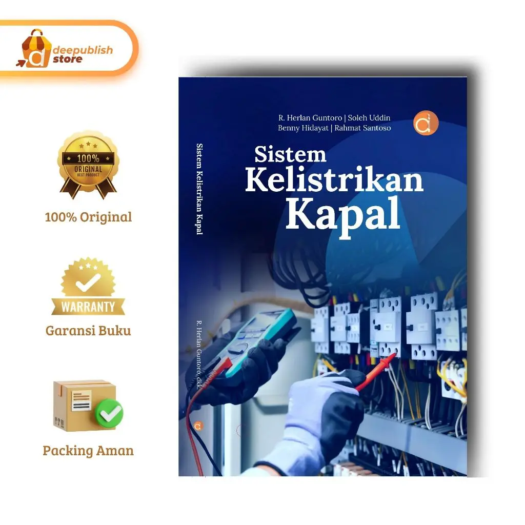 Buku Sistem Kelistrikan Kapal Oleh R. Herlan Guntoro Dkk Penerbit Deepublish