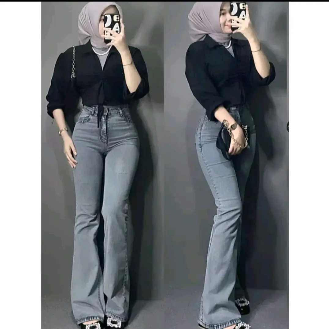 HW CUTBRAY JEANS WANITA- CELANA CUTBRAY STRCHT KEKINIAN- CUTBRAY FLARED STRECHT PREMIUM