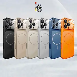 Glassfit Glass MagSafe Case - Casing Kaca Slim untuk iPhone 11-17Pro Max dengan Auto-Snap Magnet & Perlindungan Maksimal - Desain Modern & Privasi