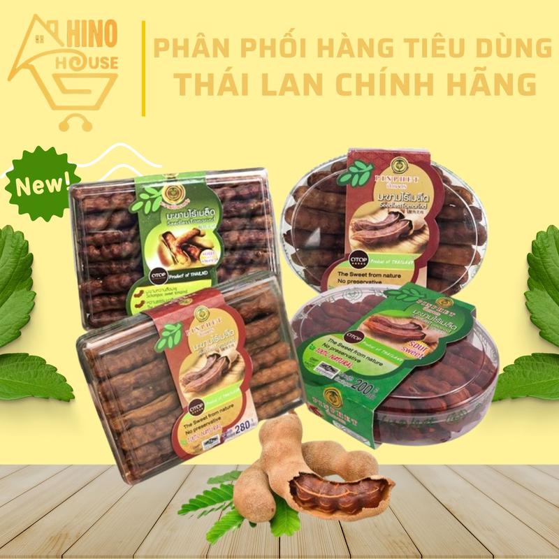 Me Tách Hạt 180g - 200g - Đồ Ăn Vặt Thái Lan Chua Ngọt Tự Nhiên - Hinohouse