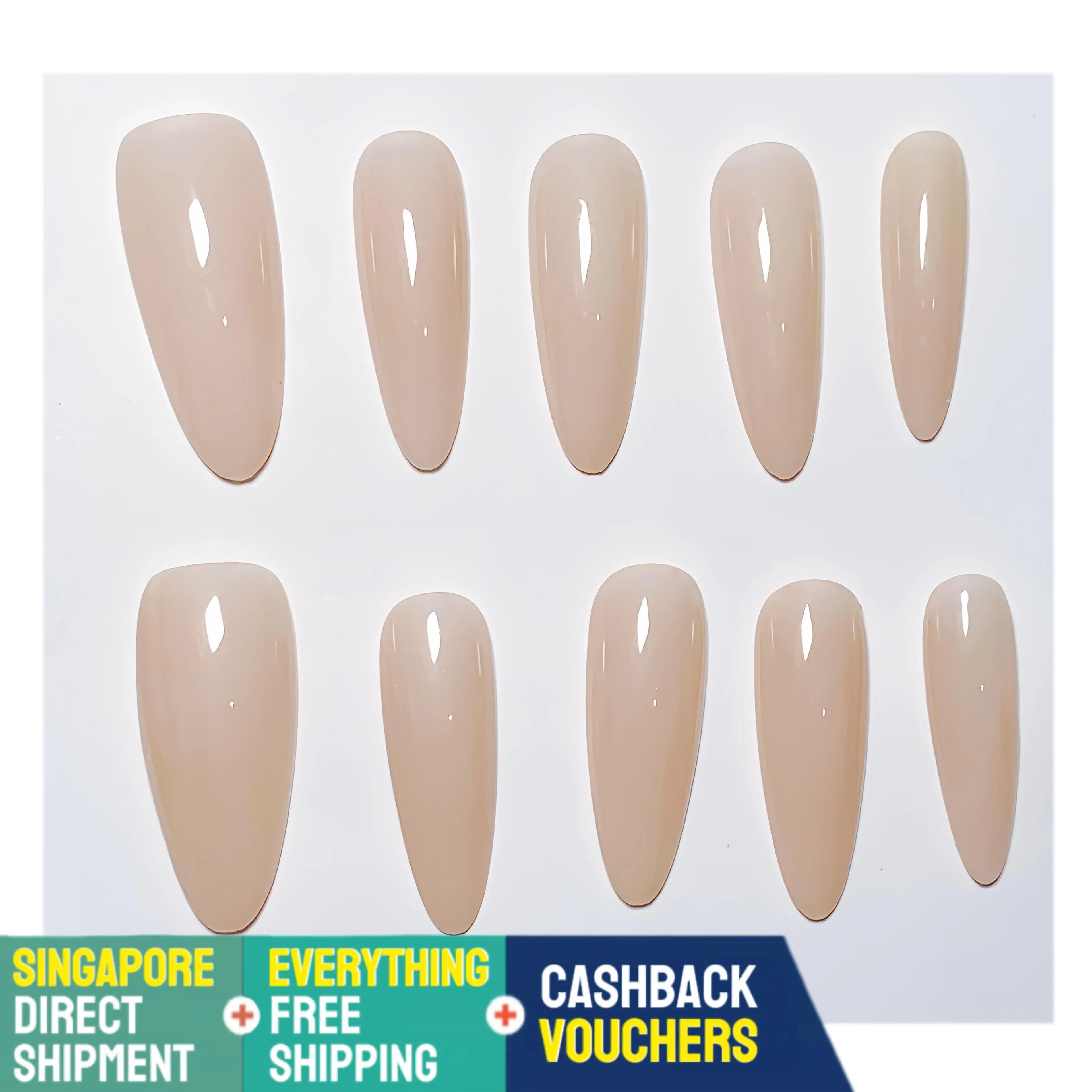 Nailove new mid-length style soft and gentle color wearing armor