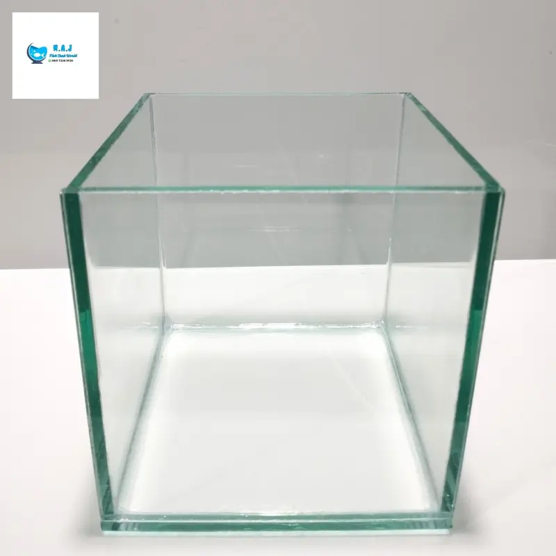 Aquarium mini 15x15x15 / Soliter 15x15x15 cocok untuk ikan Cupang/Molly/Guppy/Baby Channa 0