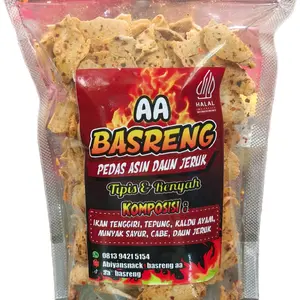 BASRENG AA PEDAS ASIN DAUN JERUK 250grm