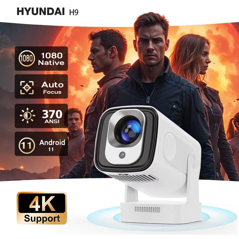 Tặng kèm Màn Máy chiếu H9 remote giọng nói android 11 kết nối wifi xem phim miễn phí giải trí gia đình bảo hành 1 đổi 1 máy chiếu cao cấp