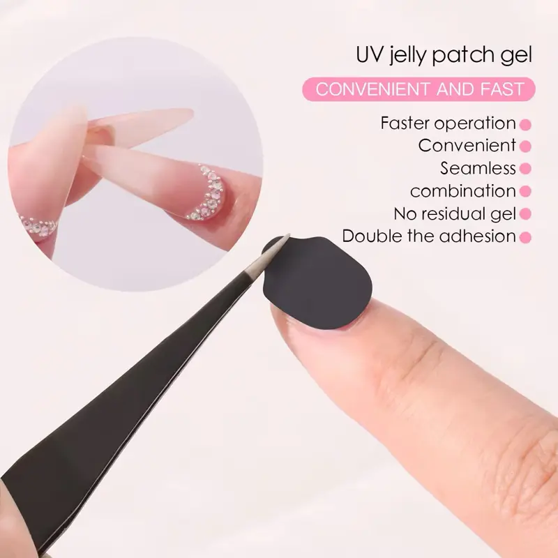 Lem Press On Nail Fake nail & Extensions Kuku Art Tangan Polish