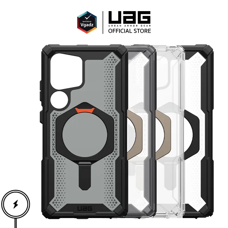 Ốp Điện Thoại Di Động UAG, dành cho Samsung Galaxy S25 Plus / S25 Ultra / S25, Từ Tính, Siêu Nhẹ, Siêu Mỏng, Bảo Vệ An Toàn, Chống Va Đập Bốn Mặt, Chống Mài Mòn, Giá Đỡ Băng Dính Trong Suốt, Vỏ Bảo Vệ Phone
