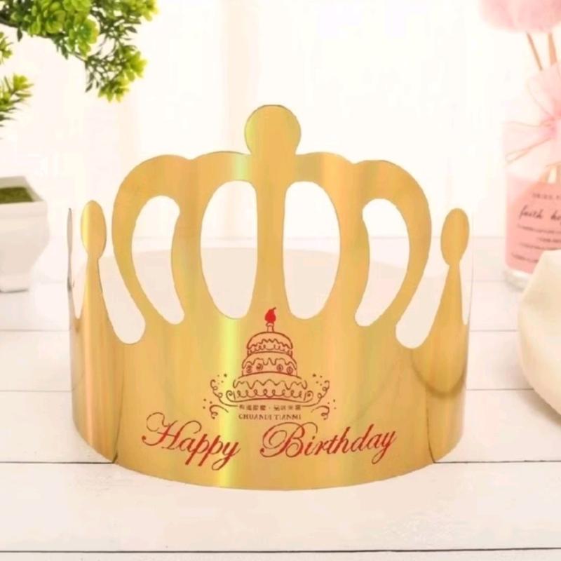 Topi Mahkota Ulang Tahun Anak-Anak - 1 Pcs - Aksesoris 4