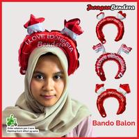 Gambar Bando Balon Merah Putih | Aksesori Kemerdekaan HUT RI | Aksesoris Karnaval | Pernak Pernik Karnaval - Bando Bintang dari Juraganbendera Kota Surabaya 1 Tokopedia