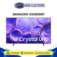 Gambar Smart TV SAMSUNG 43U8000F 43 Inch Crystal 43 UHD TIZEN OS Q-Symphony Dolby Atmos 43U8000 - WRAPPING BIASA dari Didik Elektronik Store Kota Administrasi Jakarta Barat 1 Tokopedia