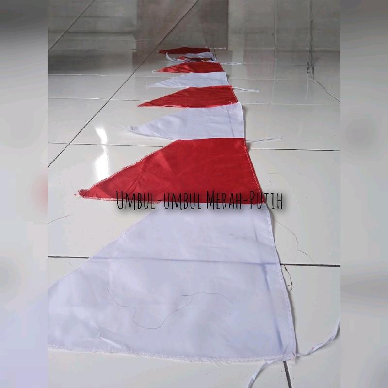 Umbul-umbul merah putih, bendera umbul-umbul Kain 4