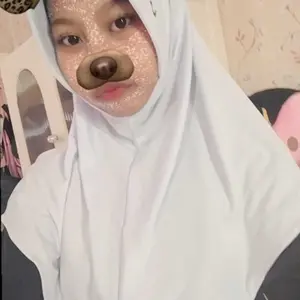 Hamidah - Hijab Bergo Hamidah Pad Besar Size S Matt Jersey Kerudung Instan