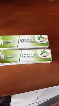 Product Review of DEVNEN Pasta Gigi Pemutih Dan Perontok Karang Pemutih Gigi Kuning Berkerak Menghilangkan Bau Mulut 180g Memutihkan Kuning Gigi Toothpaste - Pemutih Gigi Kuning Permanen Ampuh Viral Di Pembersih Gigi Biar Putih / Pencegah Gigi Berlubang from g**i 2** 0