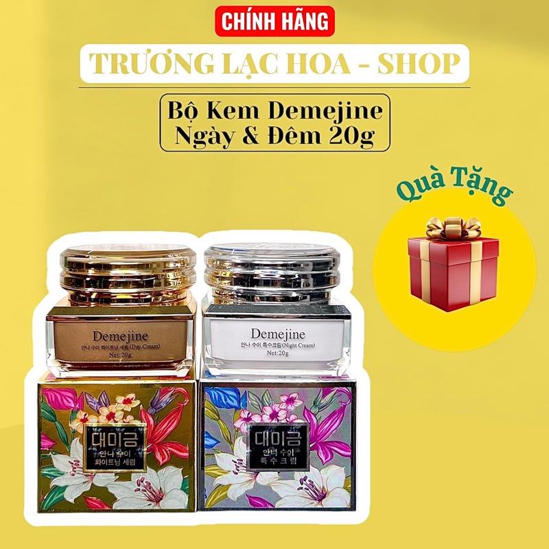 Bộ Kem Demejine Hàn Quốc Ngày Và Đêm 20g dành cho mọi loại da Skincare Nữ