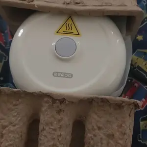 AZKO Memoo Waffle Maker Mini Pembuat Kue Gofre Alat Pemanggang Cetakan Waffle Anti Lengket Perlengkapan Dapur