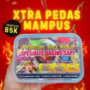 Pedesan tiru kidul  Pedas xtra mampus (pedesan tiru kidul khas Kediri dengan daging iga sapi tanpa lemak)