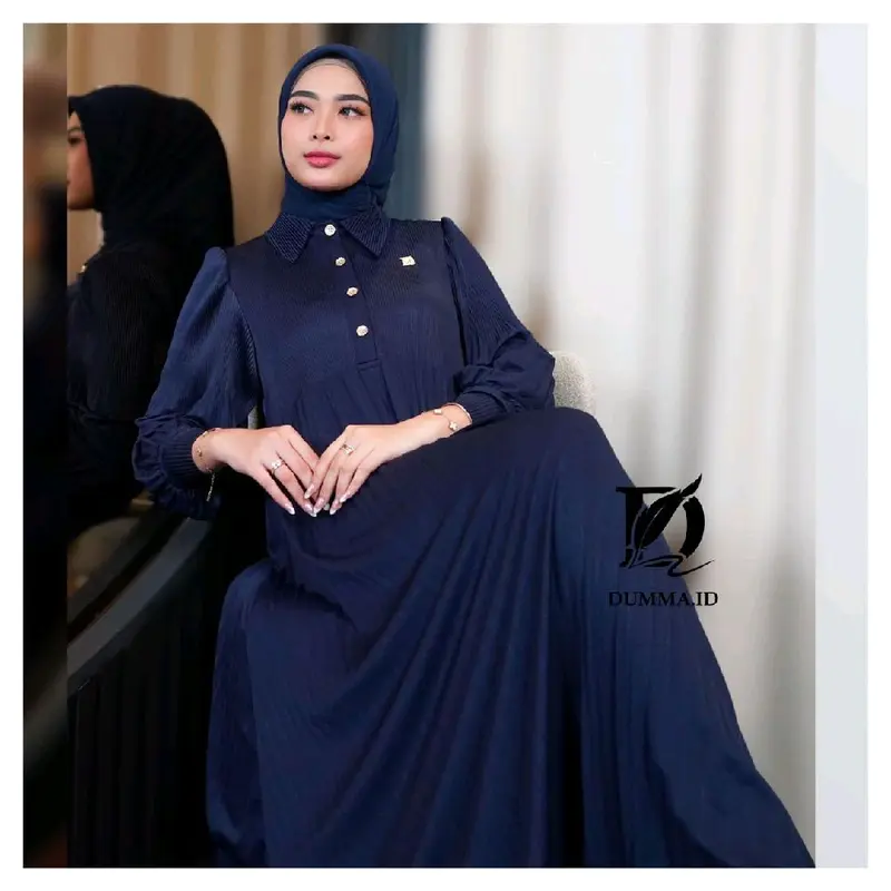 Artha Dress , pleat plits import by Dumma 7