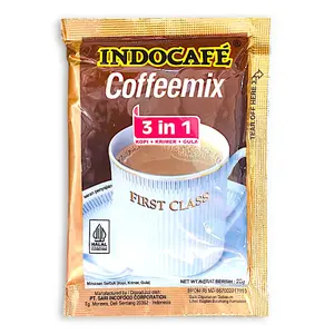 INDOCAFE COFFEEMIX 3 IN 1 [1 RENTENG ISI 10 SACHET] Kopi Instan Renteng Praktis & Nikmat Kopi 3 in 1 Sachet Koleb Kompak Kopi Gula Krim - Beli Banyak = Makin Murah!!!