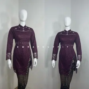 Kebaya zahra brokat payet kebaya modern kebaya brokat kebaya terbaru kebaya lamaran