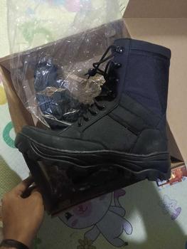 Product Review of sepatu pdl jatah weba pembagian 2019 safty ujung besi Boots Shoes from S**9 0