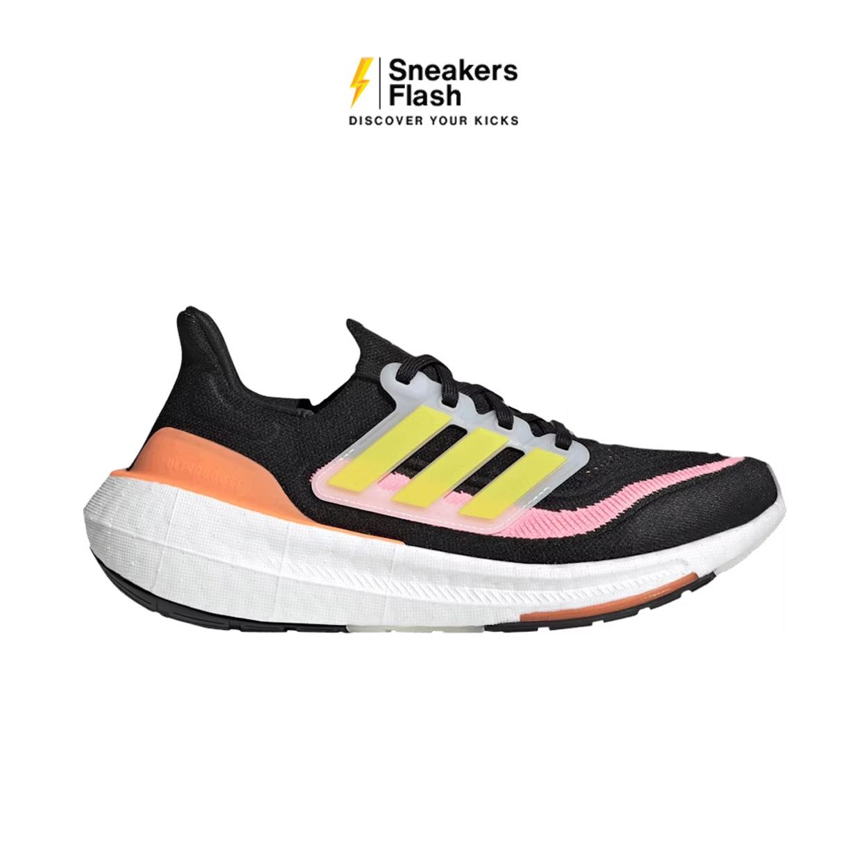 ADIDAS Ultraboost Light Black Yellow - HQ6346
