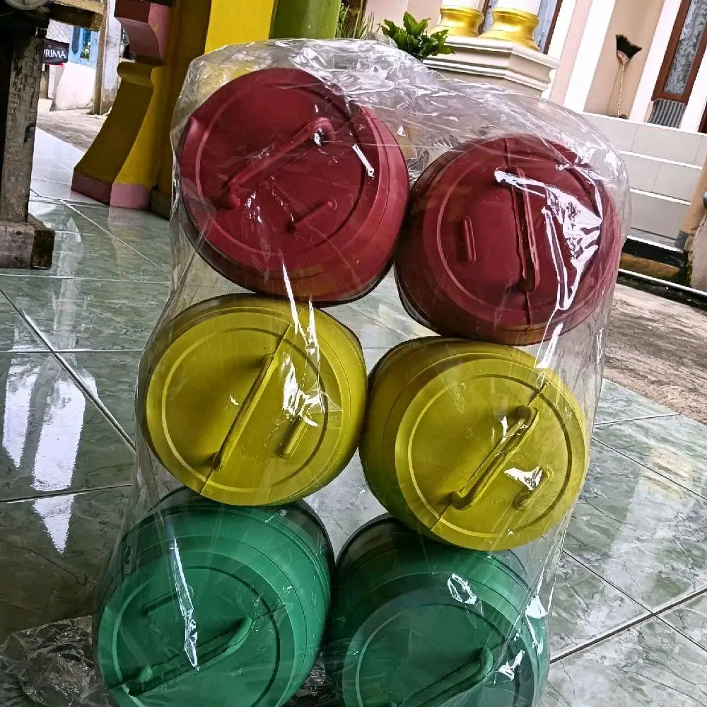 Celengan tong BESAR isi 6pcs besar warna warni