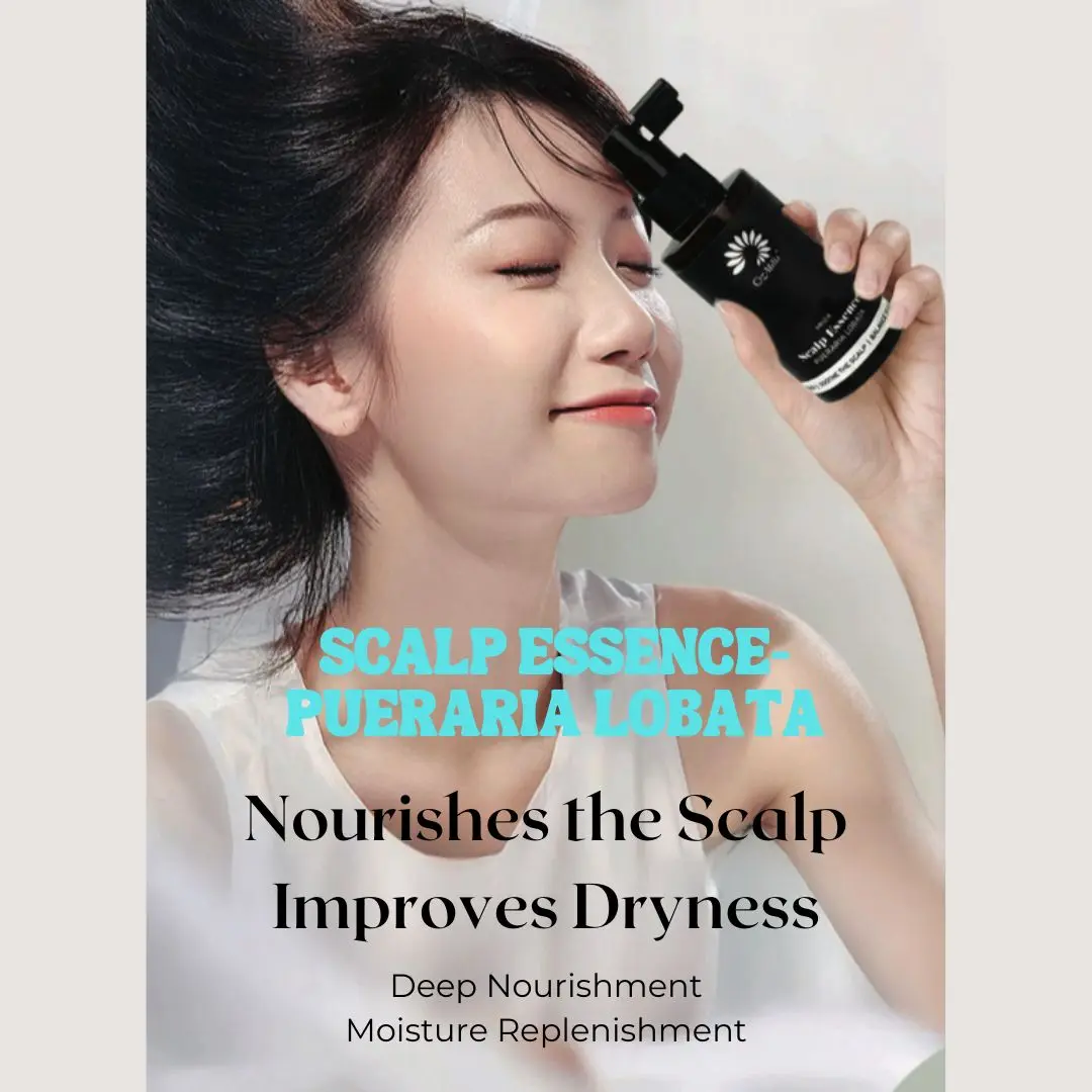 Haircare Essence - Pueraria Lobata Anti-Hair Loss Strengthening Serum for Hydrating and Soothing Scalp - Lightweight