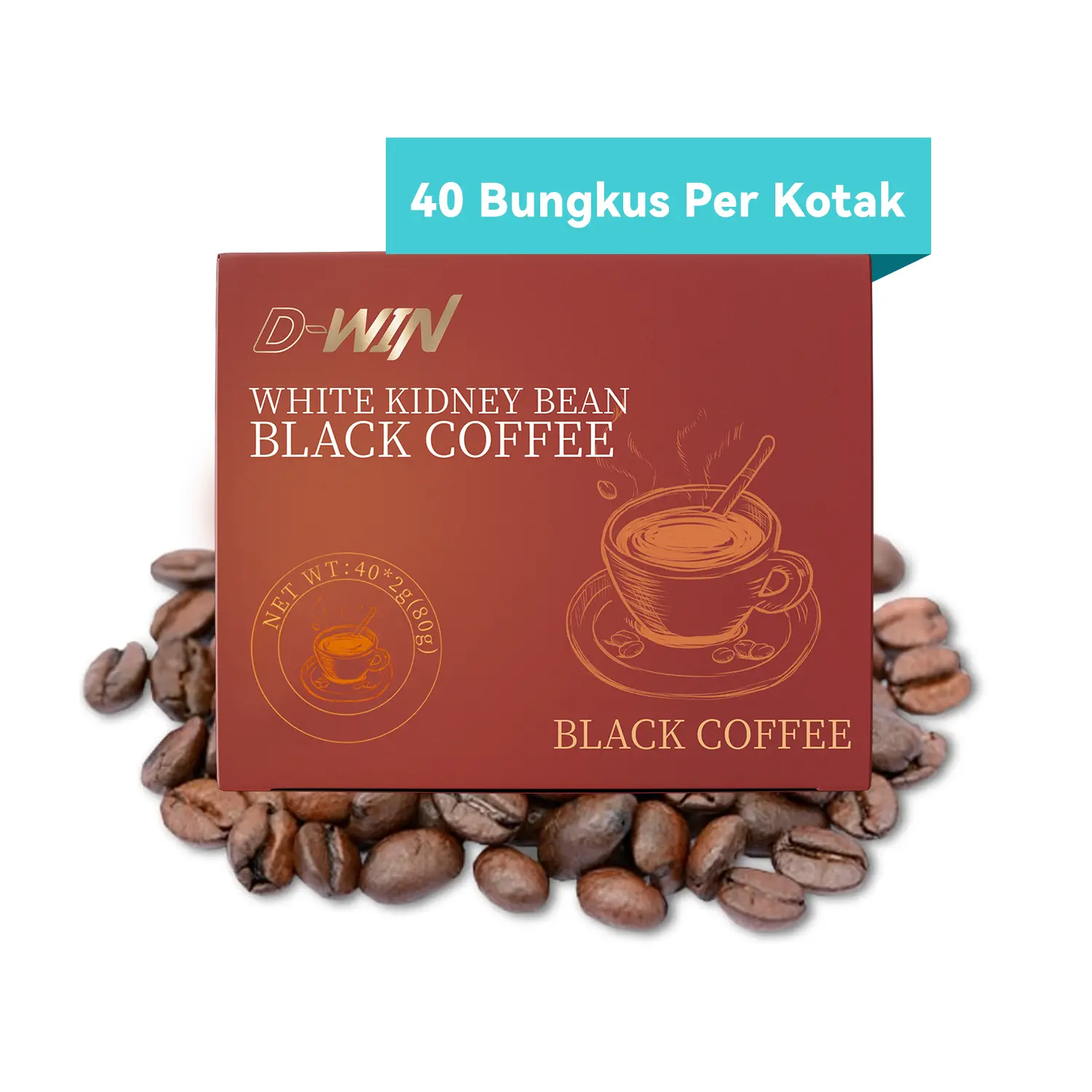 DW Kopi Hitam -ISI 40 SACHET