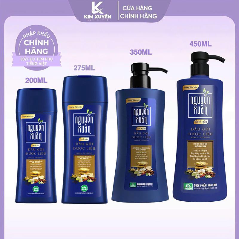 Dầu gội dược liệu NGUYÊN XUÂN 200ML/275ML/350ML/450ML - SẠCH GÀU