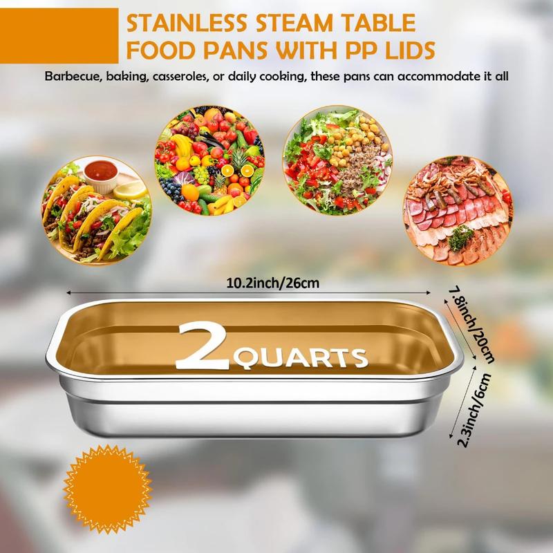 Product Introduction of 304 Stainless Steel Japanese Style Tray Food Storage Box with Lid Household Fresh-keeping Box Tray Containers Cover 15