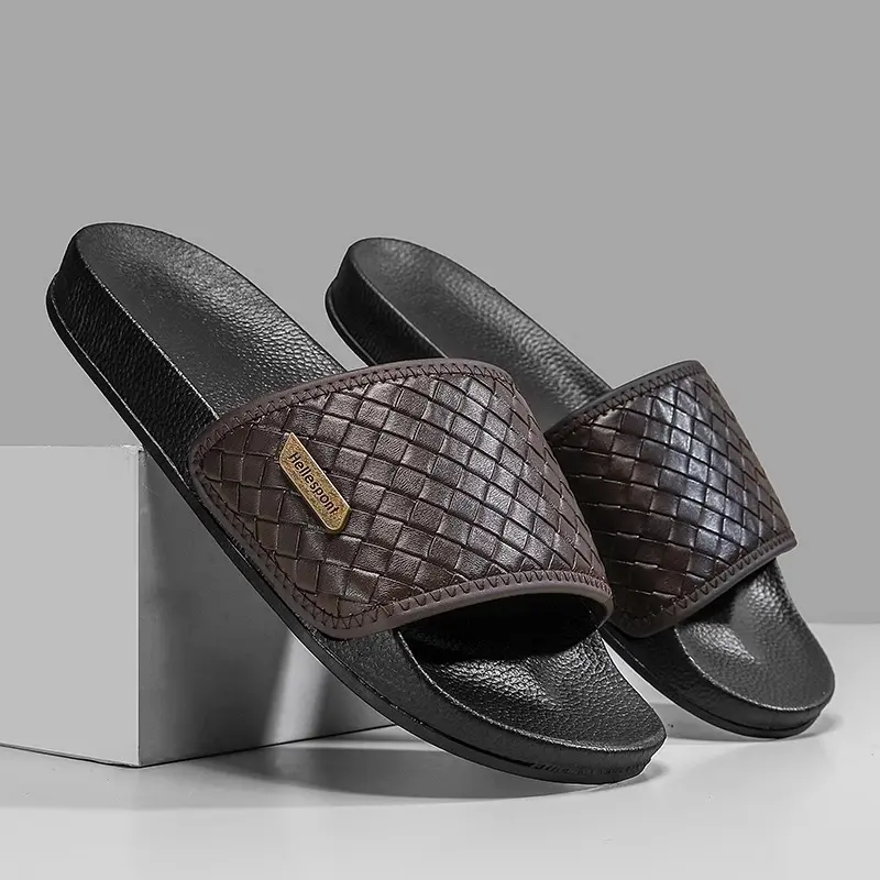 Sandal Pria Berkulit Asli Anti Slip Musim Panas Vietnam 2025 - Sendal, Shoes 1