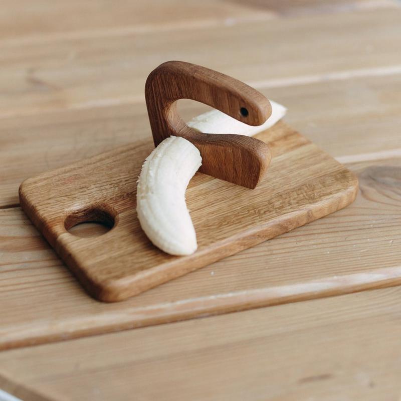 Product Introduction of 1PC Wooden Knife Cooking Safety Cut Fruits Vegetables Kitchen (WeiKitchen) 21
