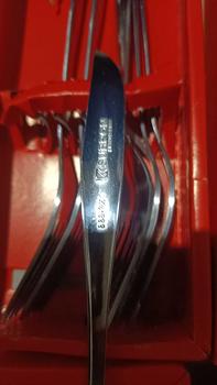 Product Review of Sendok Garpu Makan 35 Gram 1 Box 6 pcs Stainless Steel Tebal Alat Makan Dapur from F**i A**8 0