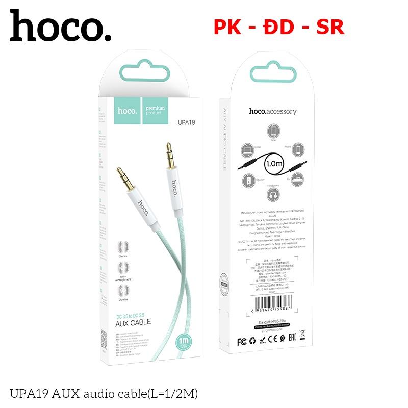 Cáp Âm Thanh AUX UPA19 Dài 1m 2m, Dây Bện Nylon, Lõi Đồng Cao Cấp - Siêu Rẻ