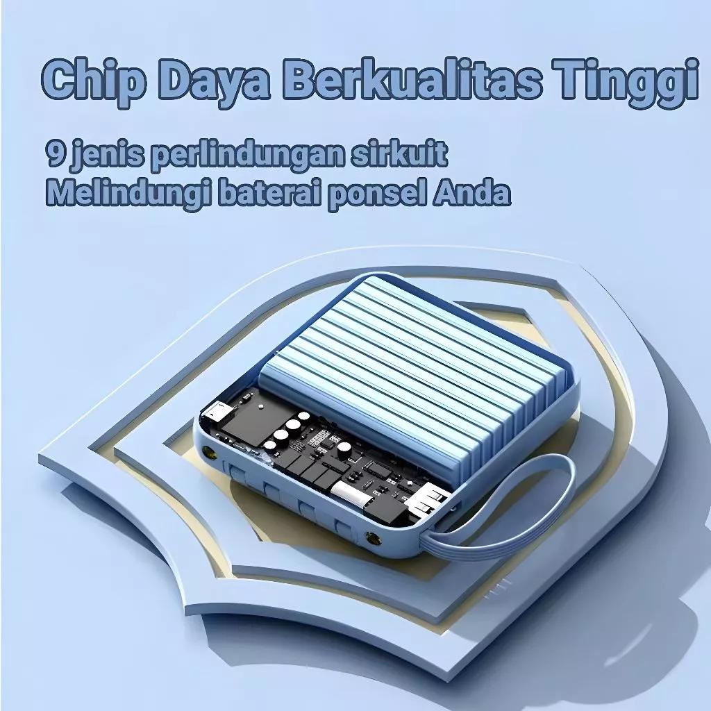 Powerbank Dual USB Flashlight 30000mAh Kapasitas Besar Kompatibel iOS/Android Portabel untuk Perjalanan dan Aktivitas Luar Ruangan Powerbank Dual USB Flashlight 30000mAh Kapasitas Besar Kompatibel iOS/Android Portabel untuk Perjalanan dan Aktivitas Luar Ruangan