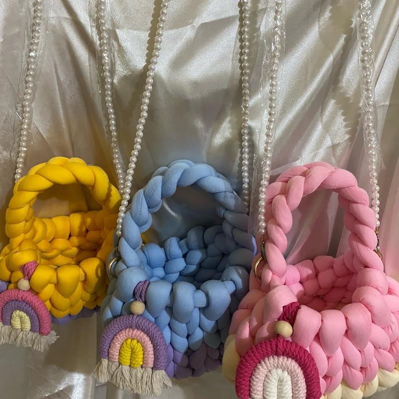 Chunky Yarn Bag/Tas Rajut/Tas Wanita/Tas Lucu 5