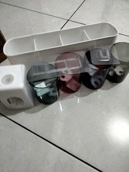 Product Review of HUGO Rak Sikat Gigi Tempat Sikat Gigi Dispenser Odol Rak Gantung Kamar Mandi Tempel from N**g B**h 0