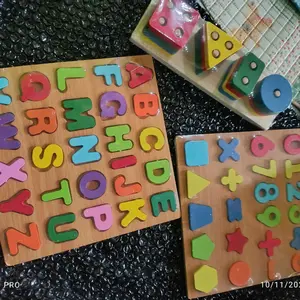 MAINAN EDUKASI ANAK BASIC SHAPE KAYU BALOK GEOMETRI TOYS BENTUK WARNA