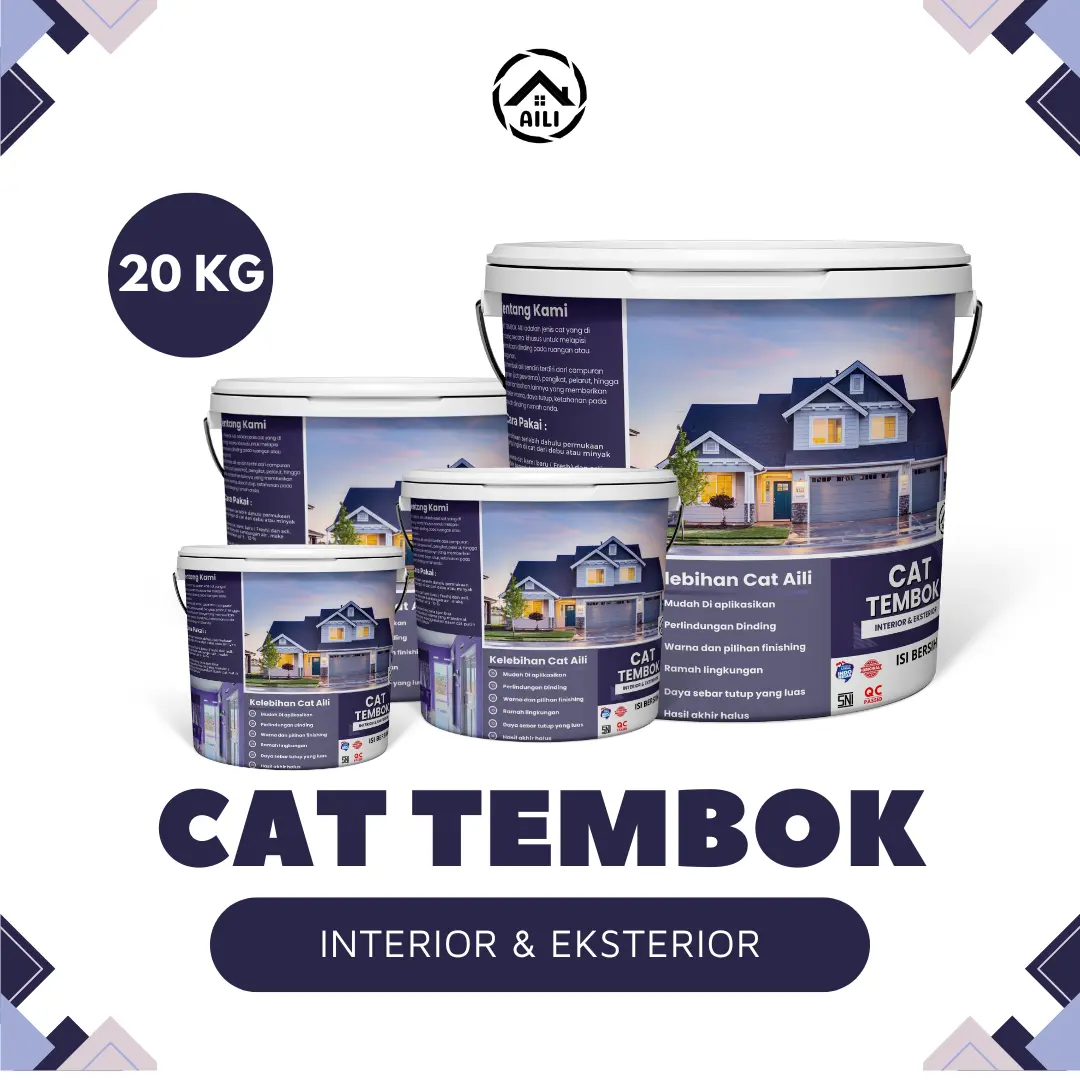 Cat Tembok AILI Paint Interior & Eksterior 20KG