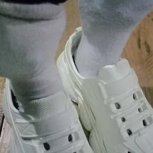 COLLIN Sepatu Sandal Selop Anak Tanggung Perempuan Runner Clog Karet EVA Kekinian Sporty B9385-2 K&T