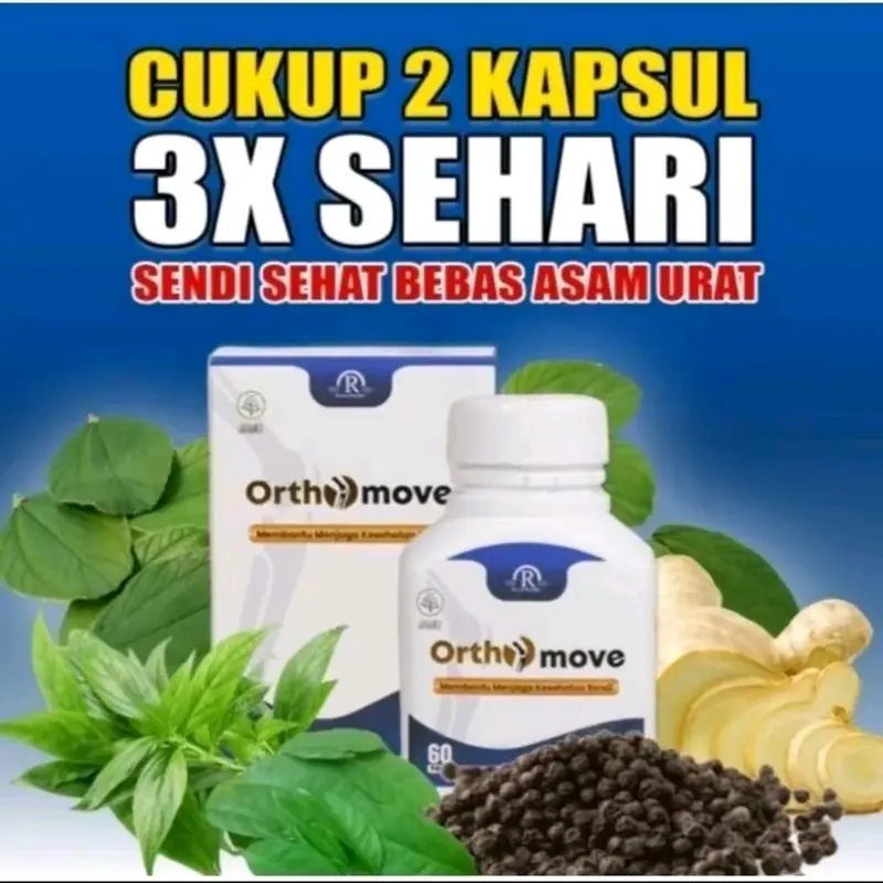 Orthomove Asli Original 1 Botol Isi 60 Kapsul 4