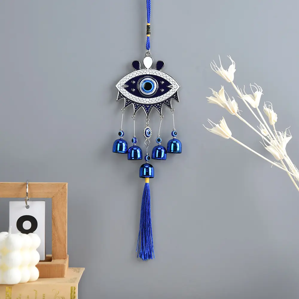 Laura Lucky Evil Eye Wind Chime Fortune Hanging Accessories Lucky