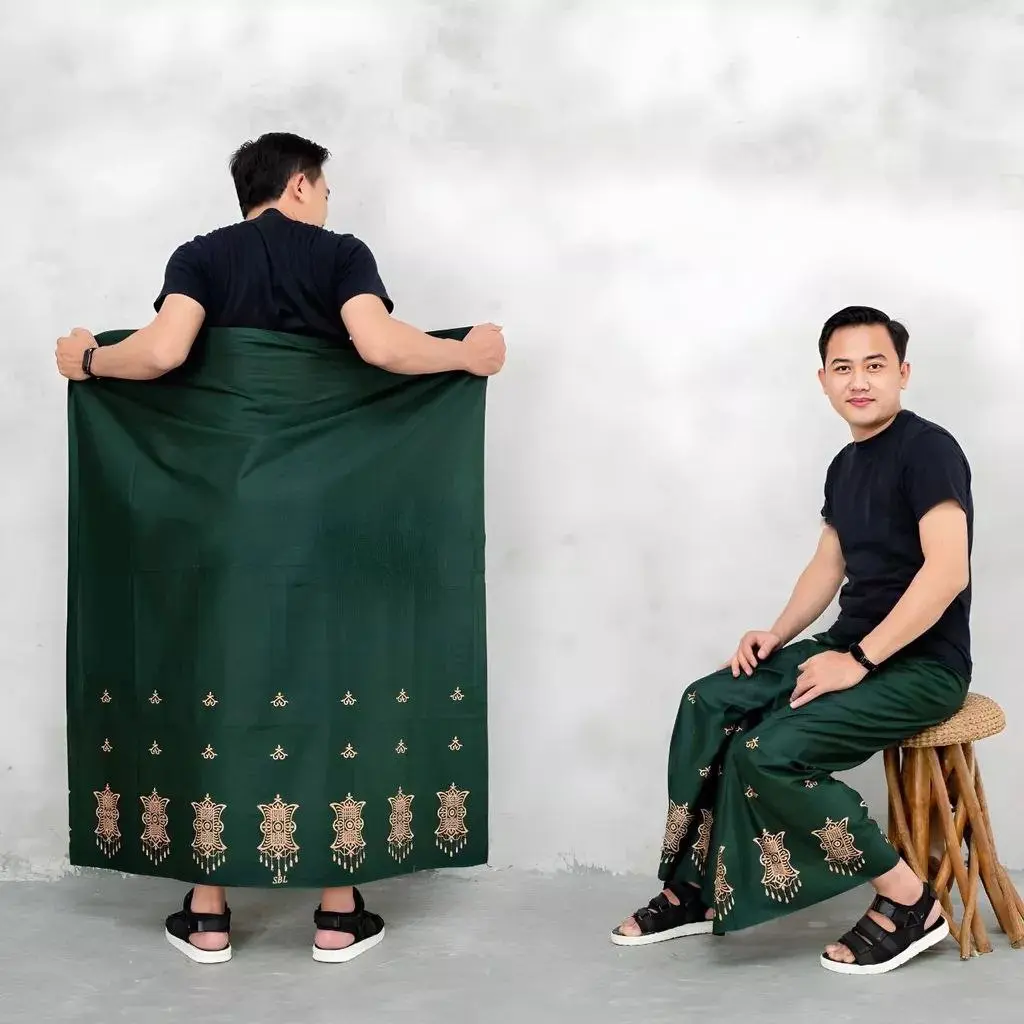 Sarung Batik Rayon Super Adem printing/sablon sarung batik motif lampion sarung batik gus iqdam