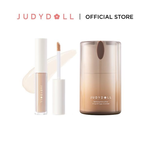 [NEW] Combo Judydoll Kem Lót Mattifying Makeup Base cho da dầu và Kem che khuyết điểm Traceless Cloud-Touch Concealer