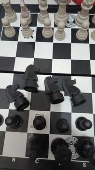 Product Review of Papan Catur Lipat Plastik 3 Ukuran S M L  / Chess Board Asah Otak from 𝕭**𝖒 1