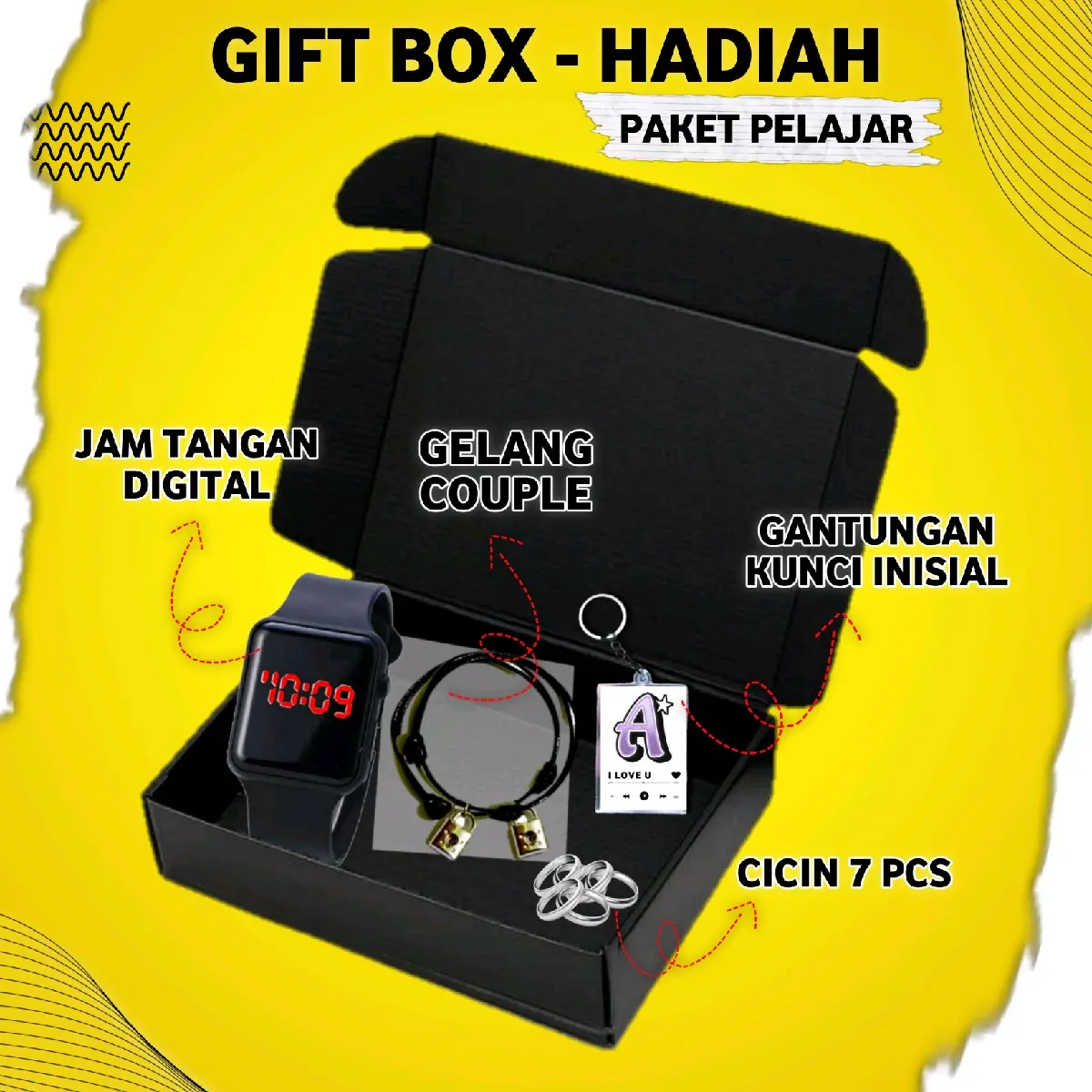 KADO HAMPERS GIFT BOX ULANG TAHUN PEREMPUAN WANITA CEWEK COWOK WISUDA GRADUATION PERNIKAHAN