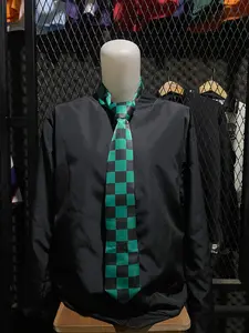 Dasi Anime Motif Haori Tanjiro Demon Slayer Full Printing