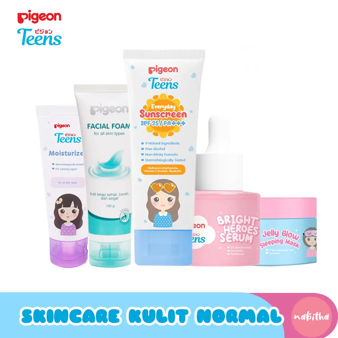 Pigeon Teens Paket Lengkap Skincare Kulit Normal
