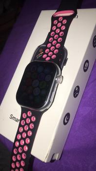 Product Review of AmazeFan Smartwatch S40 pro Jam Tangan Cocok untuk berbagai situasi seperti mode, olahraga, santai, belajar, dan lainnya. Memiliki berbagai fungsi seperti mengukur denyut jantung, menerima dan membuat panggilan, fitness, dan lainnya.【Garansi satu tahun】 from A**i 1
